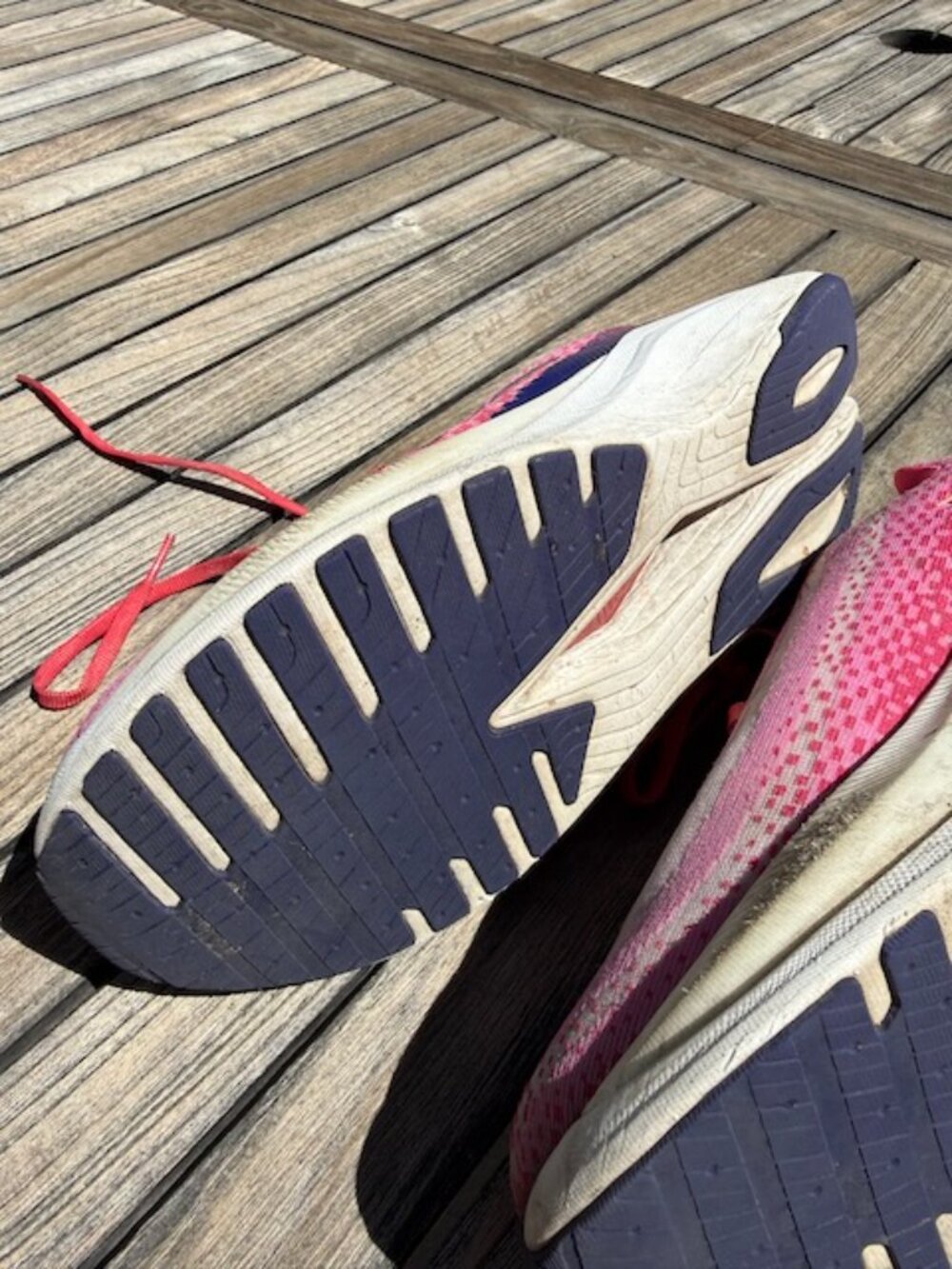 Hoka One Mach X Women’s sz 9 1441451 RSRW Raspberry Carbon Plate Sneaker Running - Picture 7 of 11
